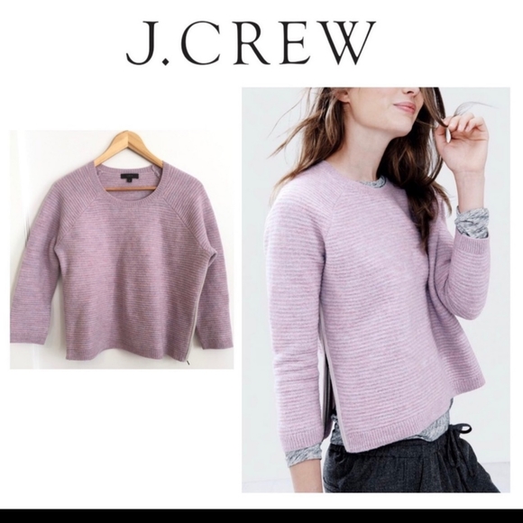 🍂Lavender Merino Wool Cardigan XS